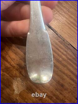 Cuillère Argent Massif XVIII Eme Poinçon & Armorie Silver 18 th Spoon