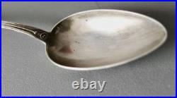 Cuillère En Argent Massif Poinçon 800 Époque 1900 Art Nouveau