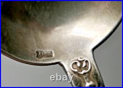 Cuillère En Argent Massif Poinçon 800 Époque 1900 Art Nouveau