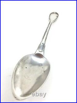 Cuillère a Ragoût Argent Massif Poinçon Vieillard Antique Silver Spoon 119 gr