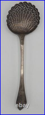 Cuillère à Saupoudrer (ARGENT Massif) rare poinçon VIEILLARD (1819 1838)