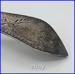 Cuillère à Saupoudrer (ARGENT Massif) rare poinçon VIEILLARD (1819 1838)