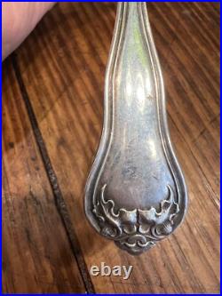 Cuillère a Saupoudrer Argent Massif & Poinçon Antique Silver Spoon N4