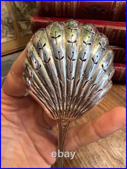 Cuillère a Saupoudrer Argent Massif & Poinçon Antique Silver Spoon N4