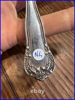 Cuillère a Saupoudrer Argent Massif & Poinçon Antique Silver Spoon N4