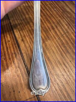 Cuillère a Saupoudrer Argent Massif & Poinçon Antique Silver Spoon N5