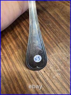 Cuillère a Saupoudrer Argent Massif & Poinçon Antique Silver Spoon N5