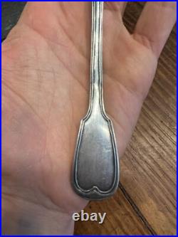 Cuillère a Saupoudrer Argent Massif & Poinçon Antique Silver Spoon N6