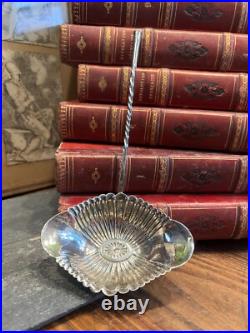 Cuillère a Saupoudrer Argent Massif & Poinçon Antique Silver Spoon N8