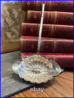 Cuillère a Saupoudrer Argent Massif & Poinçon Antique Silver Spoon N9