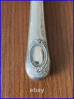 Cuillère à saupoudrer en argent massif poinçon minerve