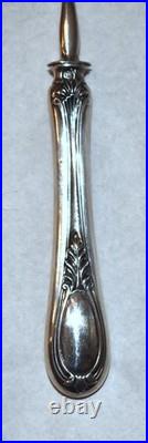 Cuillère à saupoudrer en argent massif poinçon minerve