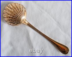Cuillère à saupoudrer vermeil argent massif poinçon Vieillard