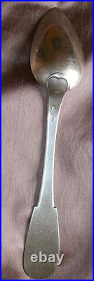 Cuillère à soupe uniplat argent massif Poinçon Minerve 1 93,46 gr