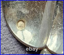 Cuillère à thé en argent massif poinçon Vieillard PARIS 1819-1838 Coeur & Plume