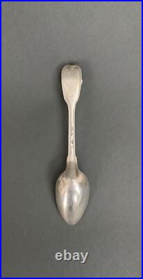 Cuillère en argent massif XVIIIe poinçons Fermiers Généraux H5470