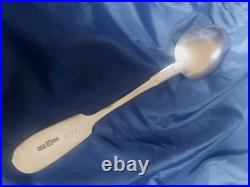 Cuillère soupe argent massif russe poinçon 84 1887 Frieda