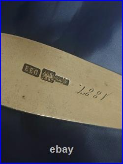 Cuillère soupe argent massif russe poinçon 84 1887 Frieda