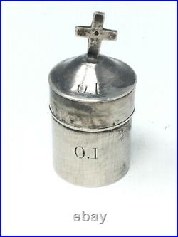 Custode Argent Massif Poinçon Sacred Art Sacré Antique Custos silver N2