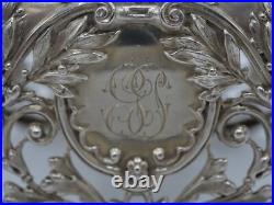 Debain Rare Pince A Asperges En Argent Massif Poincon Minerve Decor Louis XV