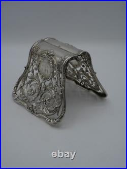 Debain Rare Pince A Asperges En Argent Massif Poincon Minerve Decor Louis XV