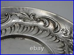 Drageoir Ou Beurrier En Argent Massif Et Verre Poincon Minerve 1 Er Titre