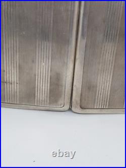 Etui Ou Porte Cigarette Argent Massif Poincon Minerve Bel Etat D'usage 125 Gr