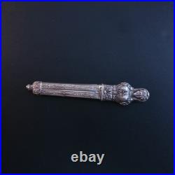 Etui à aiguilles Argent buste de femme romaine Poinçon tête de lièvre vers 1820