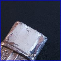 Etui à aiguilles Argent buste de femme romaine Poinçon tête de lièvre vers 1820