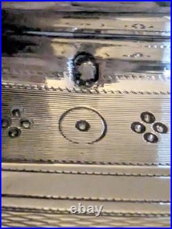 FRAY FILS Sucrier Argent Massif Et Vermeil Poinçon Minerve 19 ème Siècle