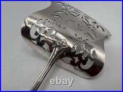 Falkenberg Rare Pelle A Asperges En Argent Massif Poincon Minerve Lauriers