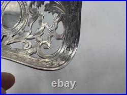 Falkenberg Rare Pelle A Asperges En Argent Massif Poincon Minerve Lauriers