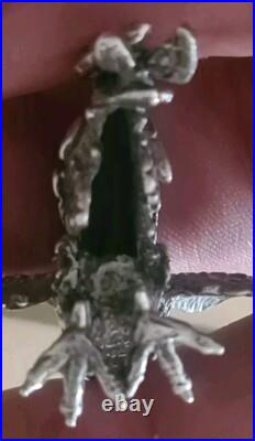 Figurine Coq En Argent Massif Poinçon 19ÈME