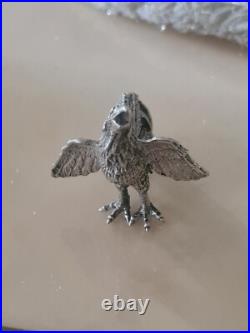 Figurine Coq En Argent Massif Poinçon 19ÈME