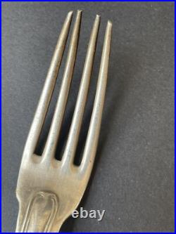 Fourchette ancienne en Argent Massif XVIIIe Poinçons à identifier