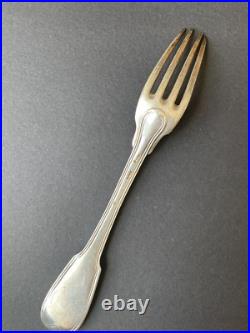 Fourchette ancienne en Argent Massif XVIIIe Poinçons à identifier