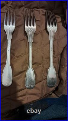 Fourchette ancienne en Argent Massif XVIIIe Poinçons à identifier