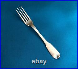 Fourchette en argent massif Poinçon FERMIERS GENERAUX / NANCY CROIX DE LORRAINE