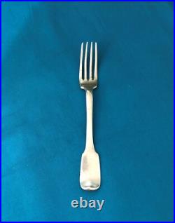 Fourchette en argent massif XVIII 18 eme Espagne Poinçon BAR ATET silver Plata