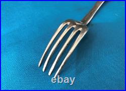 Fourchette en argent massif XVIII 18 eme Espagne Poinçon BAR ATET silver Plata