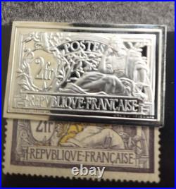 France 1900 Rare 122 / 2f Merson Argent Massif & Poinçon