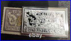 France 1900 Rare 122 / 2f Merson Argent Massif & Poinçon