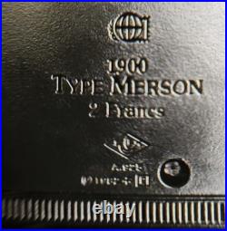 France 1900 Rare 122 / 2f Merson Argent Massif & Poinçon