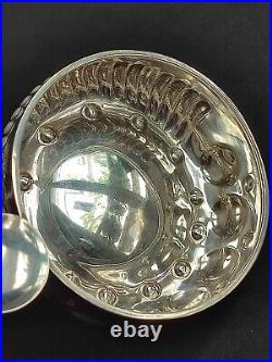 French Silver Taster, Taste Vin en argent massif poinçon minerve 1er titre 73,2g
