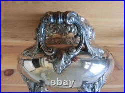 Grand Sucrier Ancien Argent Massif Poincon Minerve