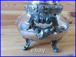 Grand Sucrier Ancien Argent Massif Poincon Minerve