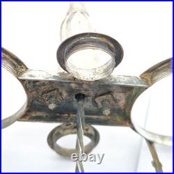 Grand huilier/vinaigrier en argent massif fin XVIIIème poinçon Coq, 505 gr