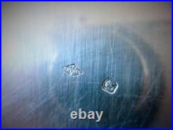 Grande Assiette Ou Plat Argent Massif Poincon Minerve