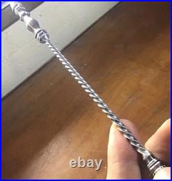 Grande Cuillère À Punch En Argent Poincon Minerve 38,3 Cm