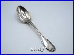 Grande Cuillere A Ragout Argent Massif Poincon Coq Orleans 1809 Modele Filets